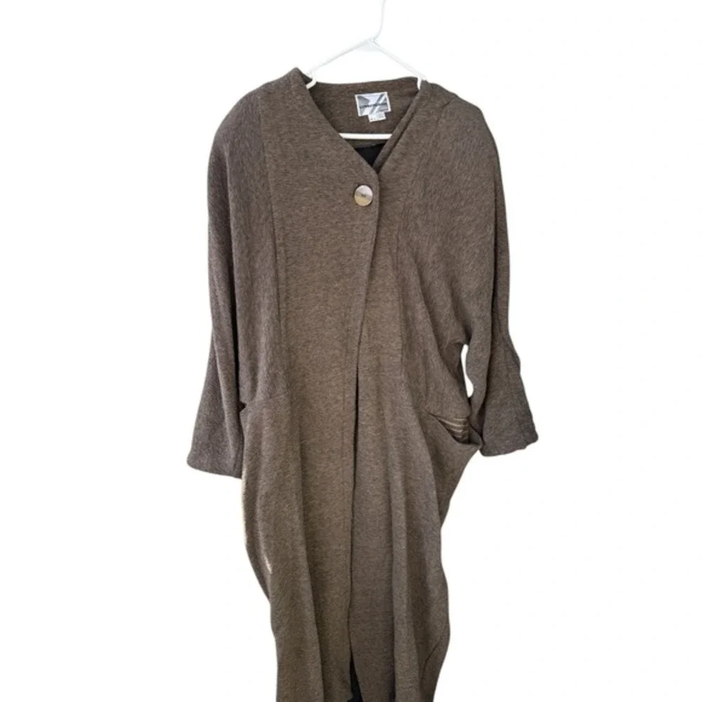 Vintage Lynn French oversized duster cocoon coat - Picture 4 of 10